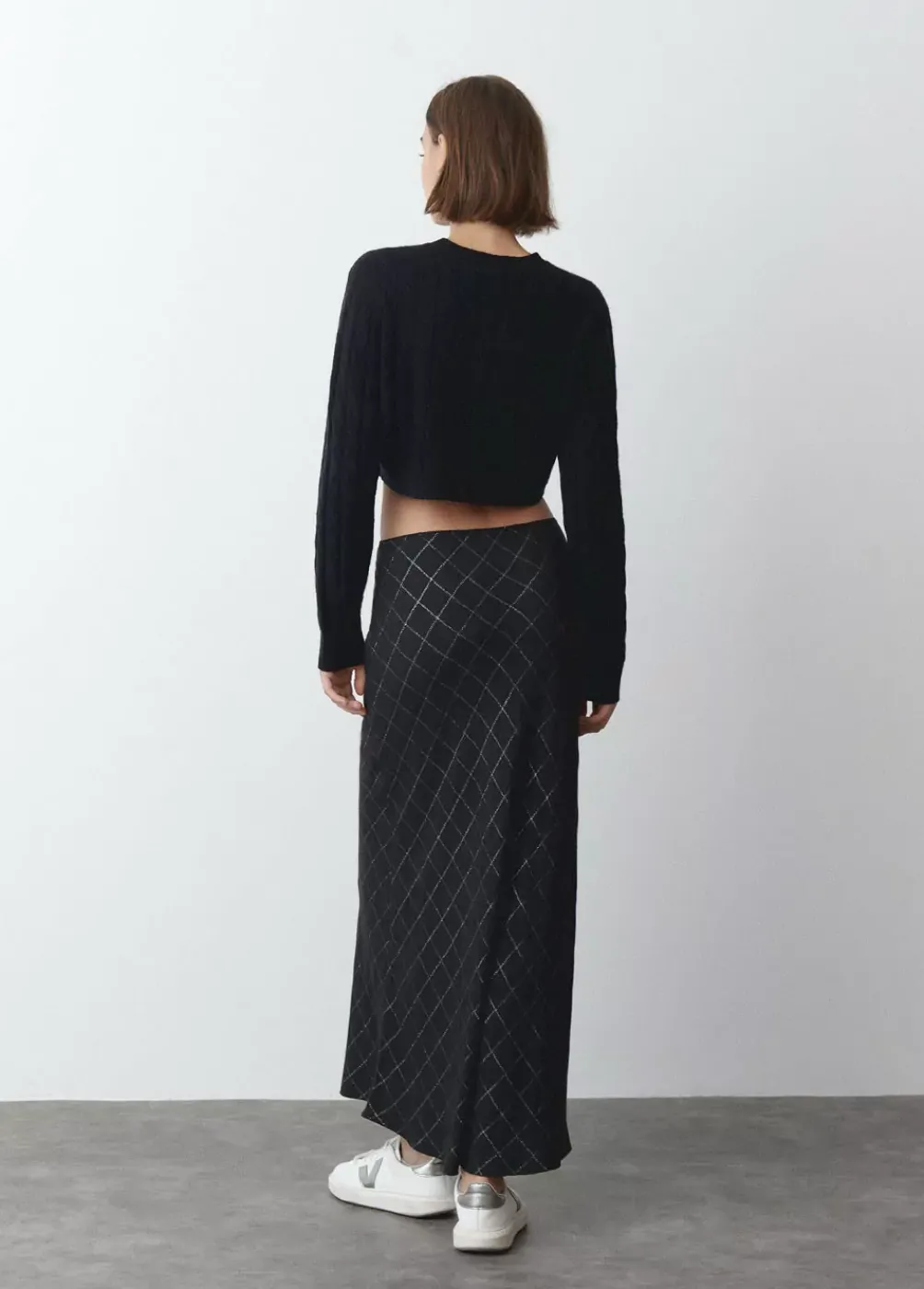 Jersey Cropped Trenzas-Brownie Spain Hot