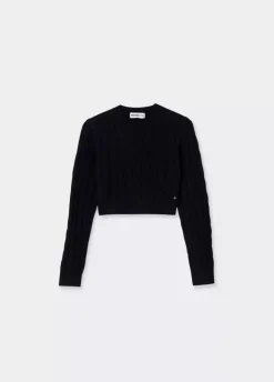 Jersey Cropped Trenzas-Brownie Spain Hot