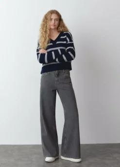 Jersey Cuello Pico Rayas-Brownie Spain Sale