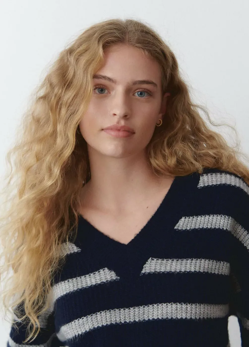 Jersey Cuello Pico Rayas-Brownie Spain Sale