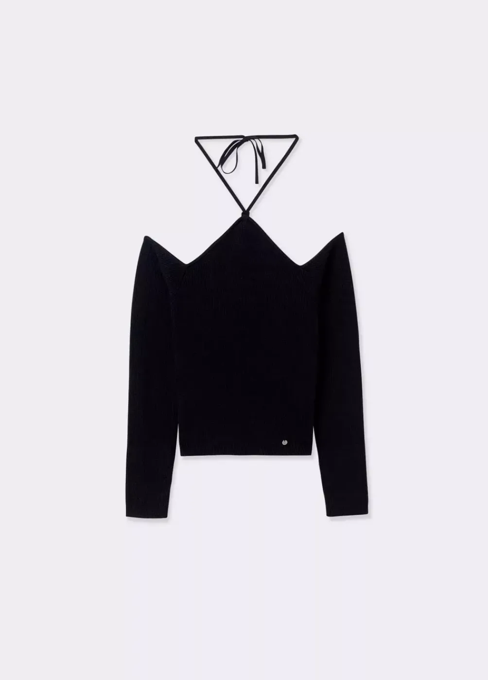 Jersey Escote Halter Atado-Brownie Spain New