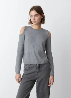 Jersey Hombros Abiertos Punto-Brownie Spain Fashion