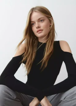 Jersey Hombros Descubiertos-Brownie Spain Fashion