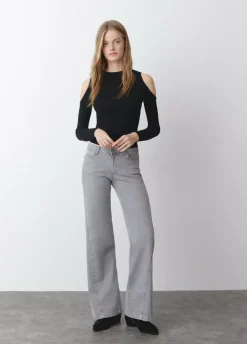 Jersey Hombros Descubiertos-Brownie Spain Fashion