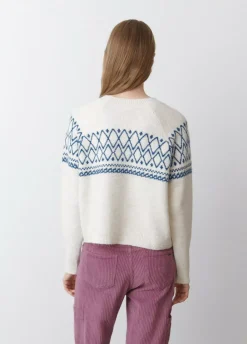 Jersey Jacquard-Brownie Spain Clearance