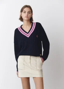 Jersey Pico Trenzas-Brownie Spain Fashion