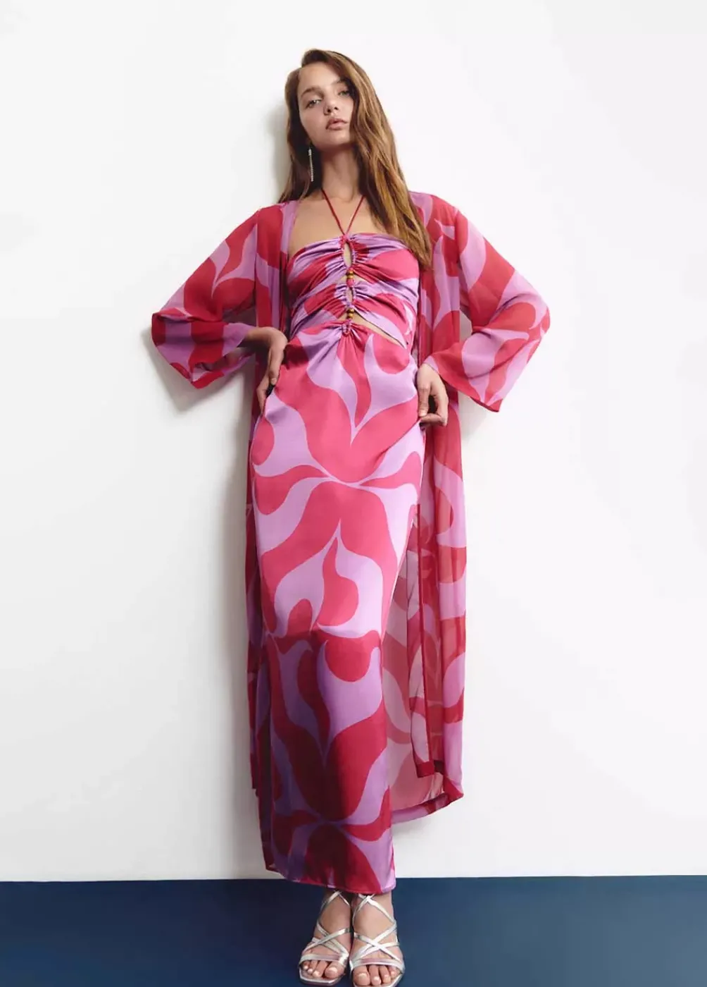 Kaftan Estampado-Brownie Spain Discount