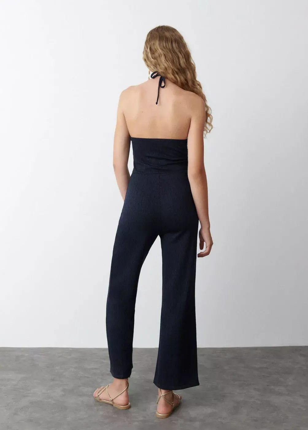 Mono Halter Jacquard-Brownie Spain Hot