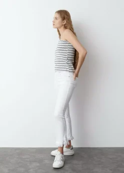 Pantalon Bajo Desflecado-Brownie Spain New