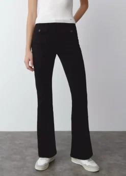 Pantalon Campana Bolsillos Frontales-Brownie Spain Sale