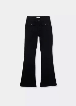 Pantalon Campana Bolsillos Frontales-Brownie Spain Sale