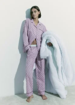 Pijama Largo Estampado-Brownie Spain New