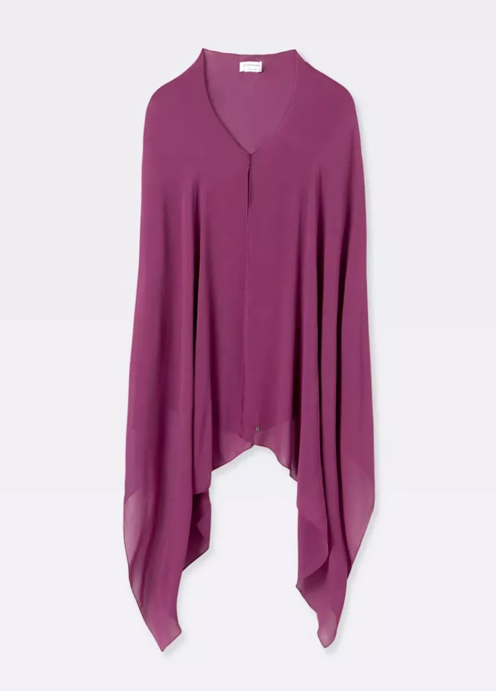 Shawl Liso Berenjena-Brownie Spain Fashion