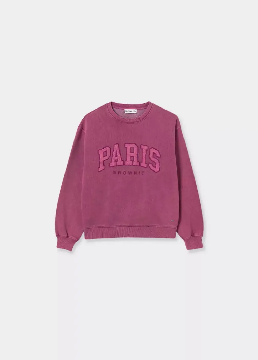 Sudadera Bordada Paris-Brownie Spain Discount