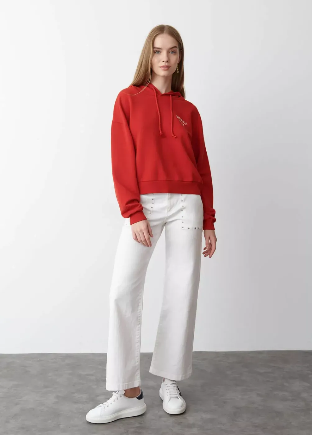 Sudadera Capucha Cropped-Brownie Spain Clearance