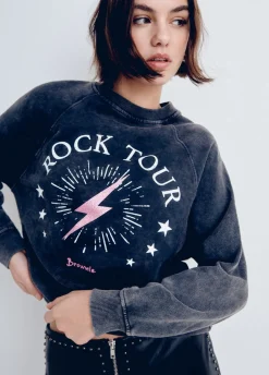 Sudadera Rayo Rock Tour-Brownie Spain Outlet