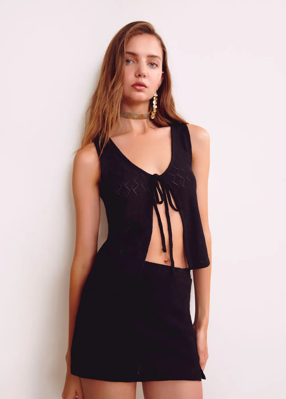 Top Chaleco Calado-Brownie Spain Sale