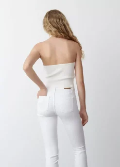 Top Punto Cruzado Cuello-Brownie Spain Discount