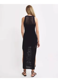 Vestido Calado Largo-Brownie Spain Fashion