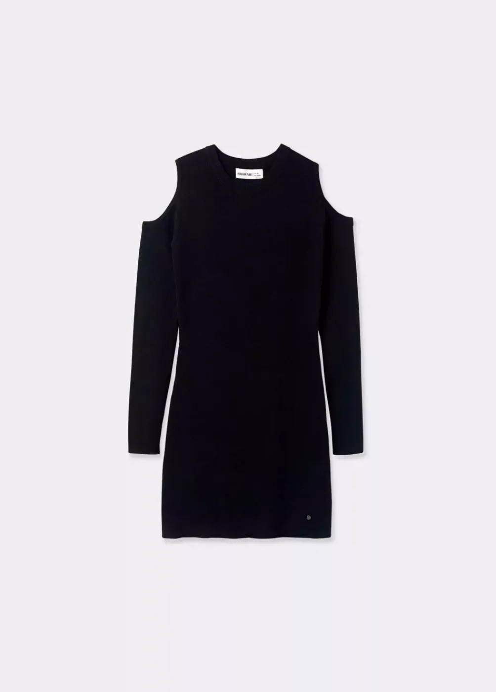 Vestido Cut Out Hombros-Brownie Spain Discount