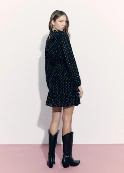 Vestido Engomado Dobby-Brownie Spain Clearance