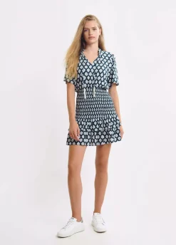 Vestido Gomas Etnico Abalorios-Brownie Spain Hot