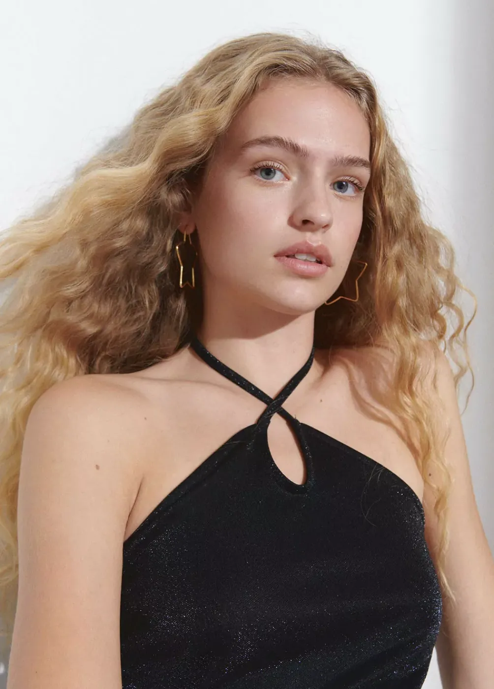 Vestido Halter Cruzado-Brownie Spain Outlet