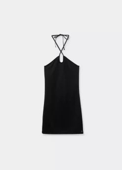 Vestido Halter Cruzado-Brownie Spain Outlet