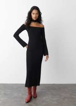 Vestido Largo Escote Hombros-Brownie Spain New