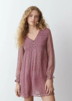 Vestido Smock Pecho Suelto-Brownie Spain New