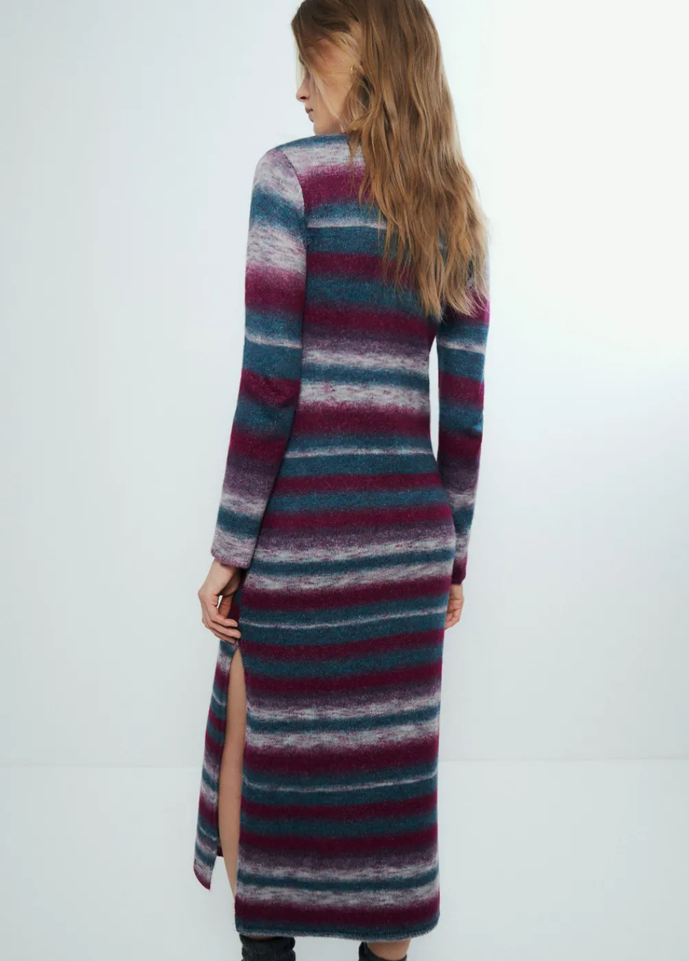 Vestido Space Dyed Largo-Brownie Spain Online